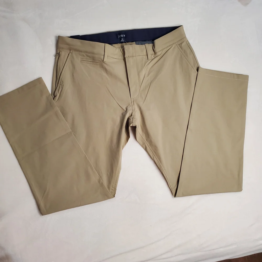 J.‎ Crew Tan Chinos Classic Straight-Leg Pants